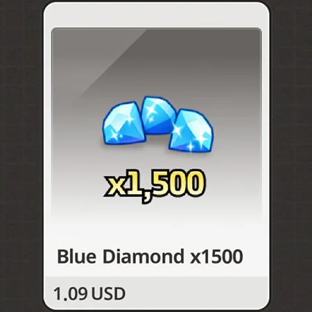 Blauer Diamant 1500