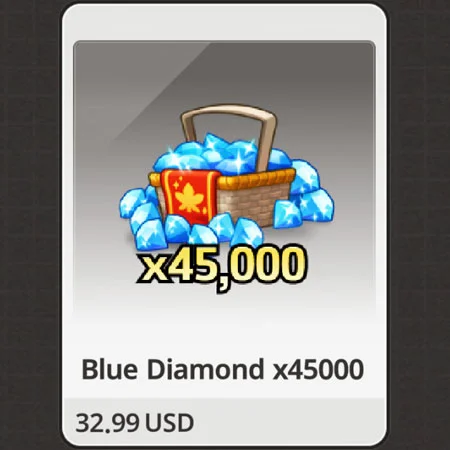 Blauer Diamant 45000