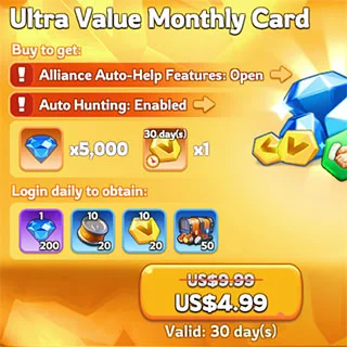 Monthly Card